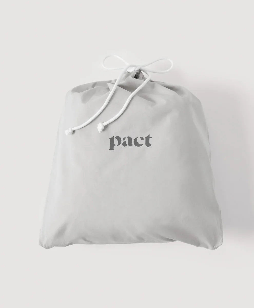 organic cool-air percale sheet set
