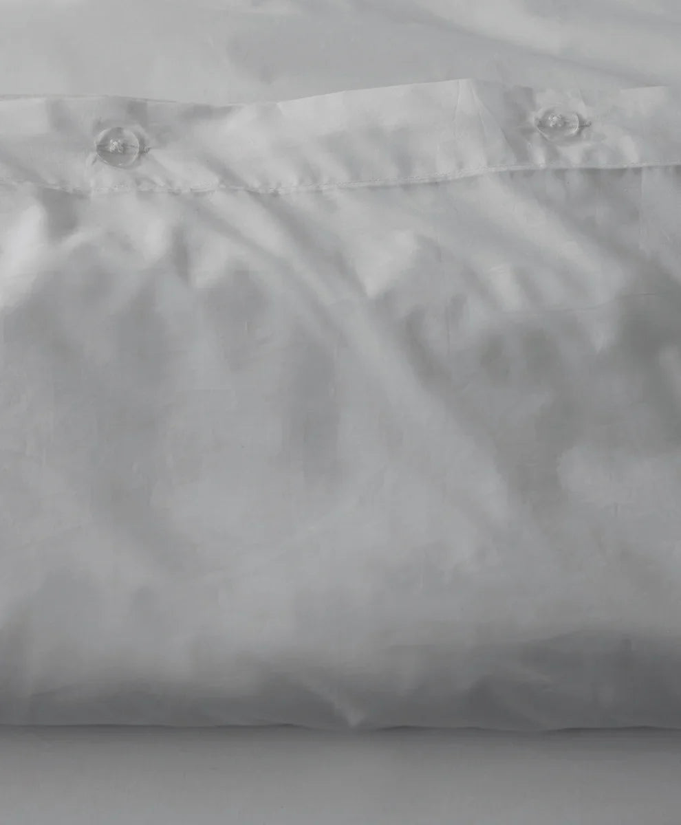 organic cool-air percale duvet cover