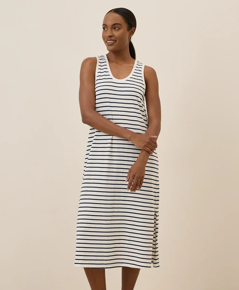 clearance softspun tank midi dress
