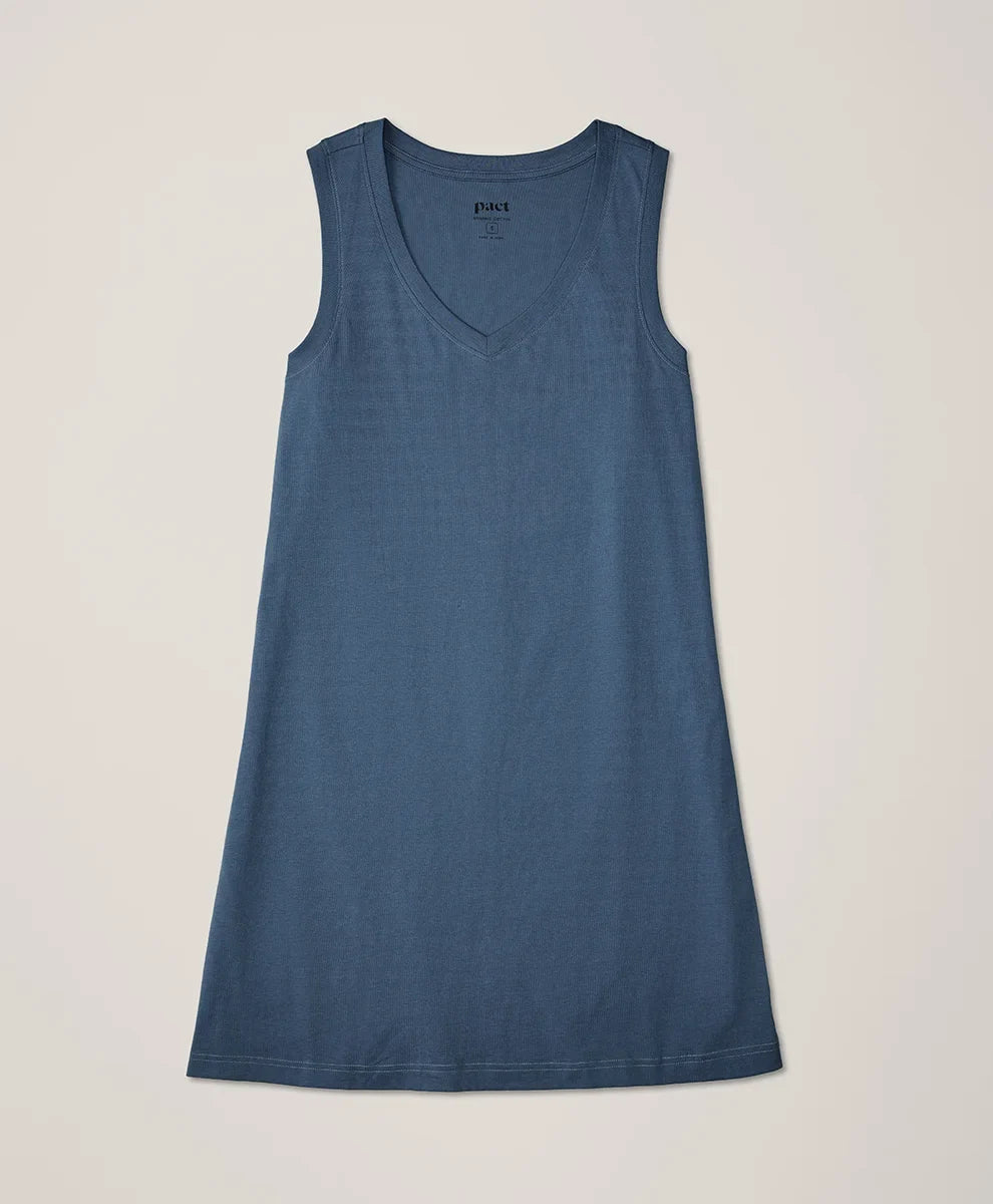 clearance softspun a-line tank dress