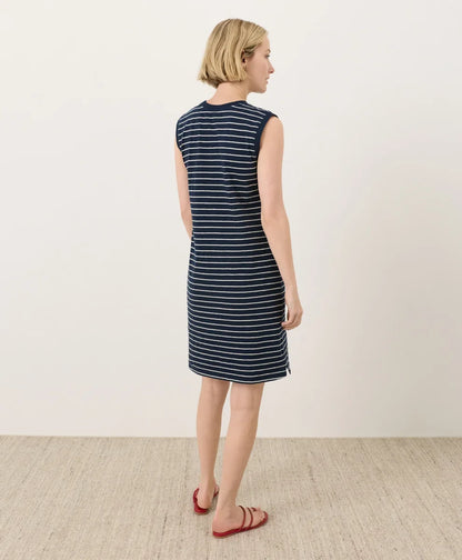 soft-slub essential easy muscle tee dress