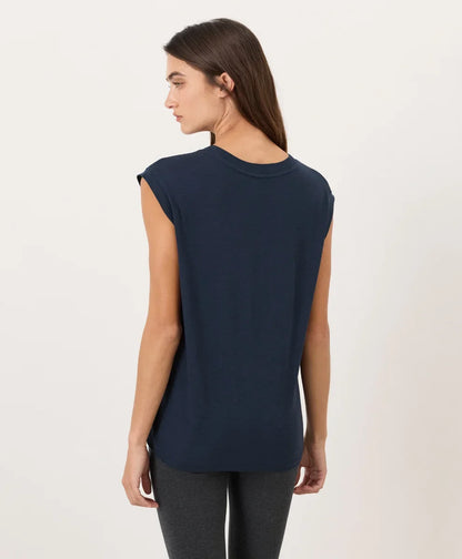 clearance featherweight slub relaxed muscle tee