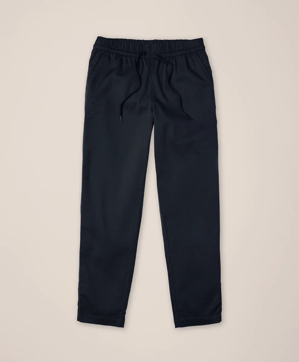 clearance daily twill ultra-high rise tapered pant