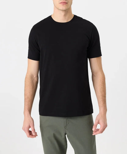 luxe essential classic fit crewneck tee