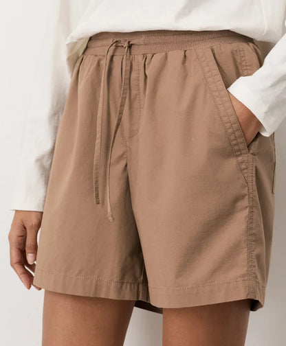 clearance stretch poplin short