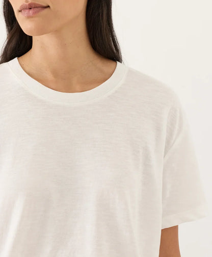 clearance featherweight slub relaxed crewneck tee