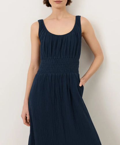 clearance coastal double gauze cami dress