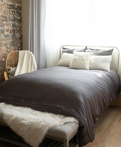 organic room service sateen sham 2-pack