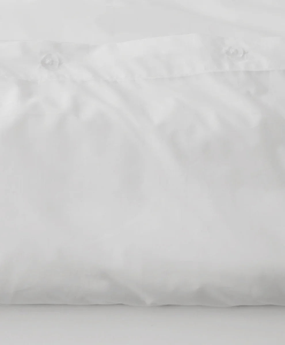organic cool-air percale duvet cover