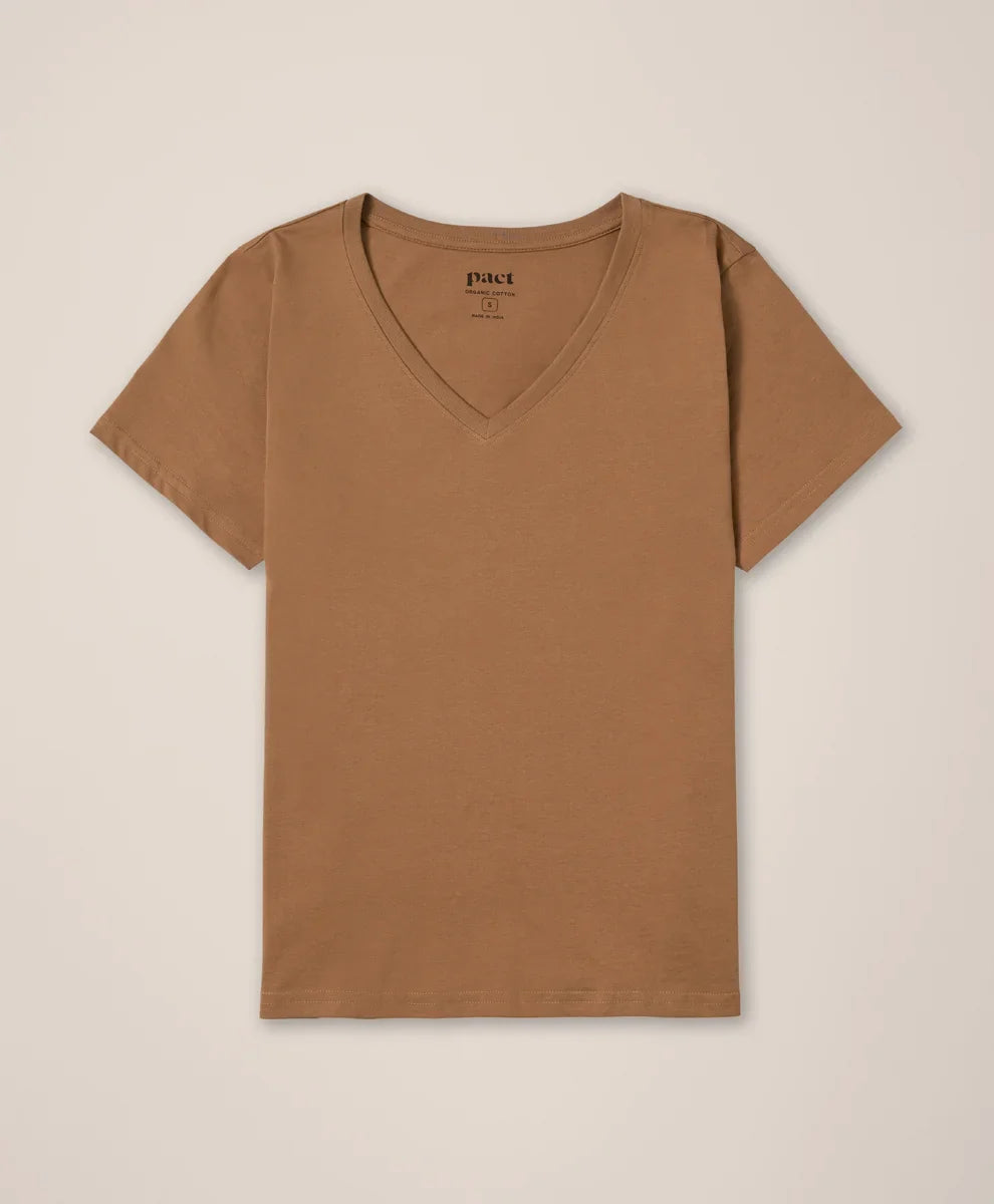 clearance softspun v-neck tee