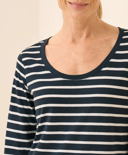 clearance softspun long sleeve scoop neck tee