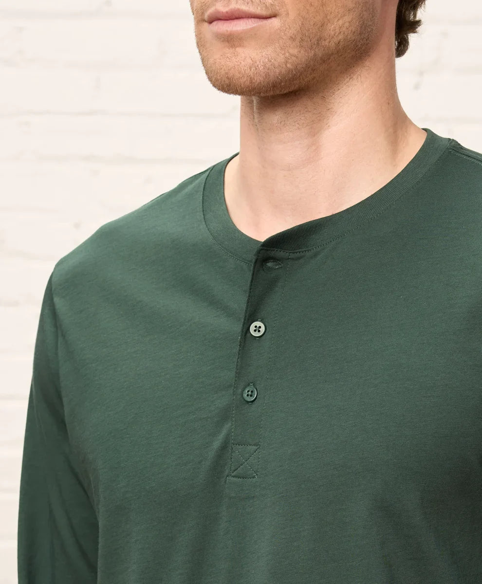 softspun long sleeve henley