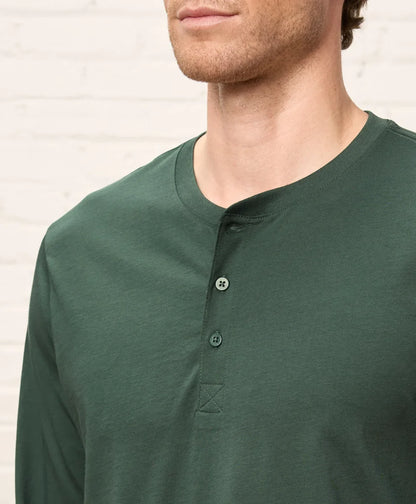 softspun long sleeve henley