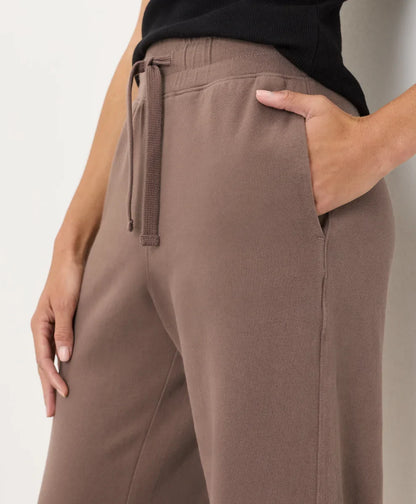 cloudknit wide leg pant