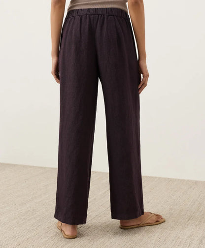 clearance linen easy trouser pant