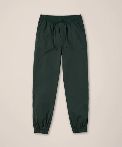 clearance stretch poplin jogger