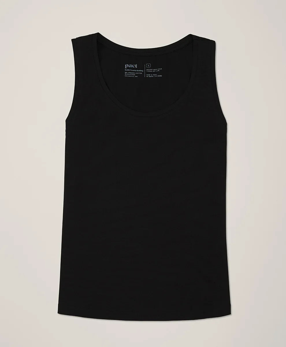 clearance luxe stretch jersey tank