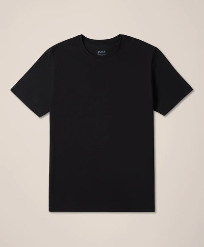 luxe essential classic fit crewneck tee