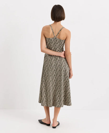 fit & flare midi dress