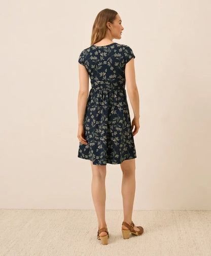 clearance fit & flare crossover dress