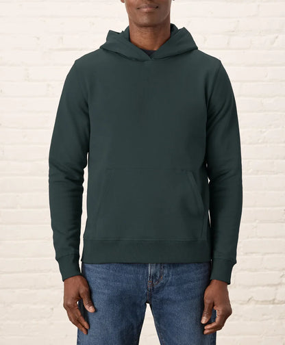 brushed fleece pullover hoodie
