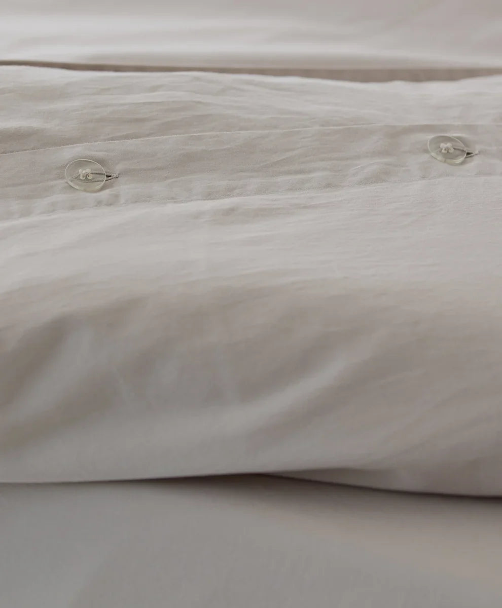 organic room service sateen duvet cover