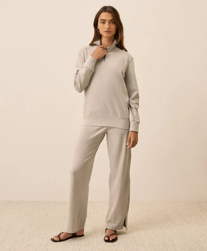 clearance cloudknit quarter zip