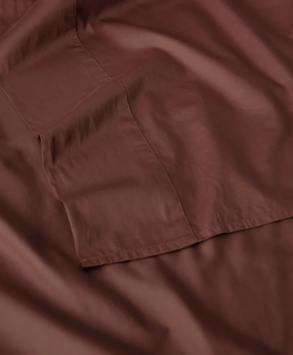 organic room service sateen flat sheet