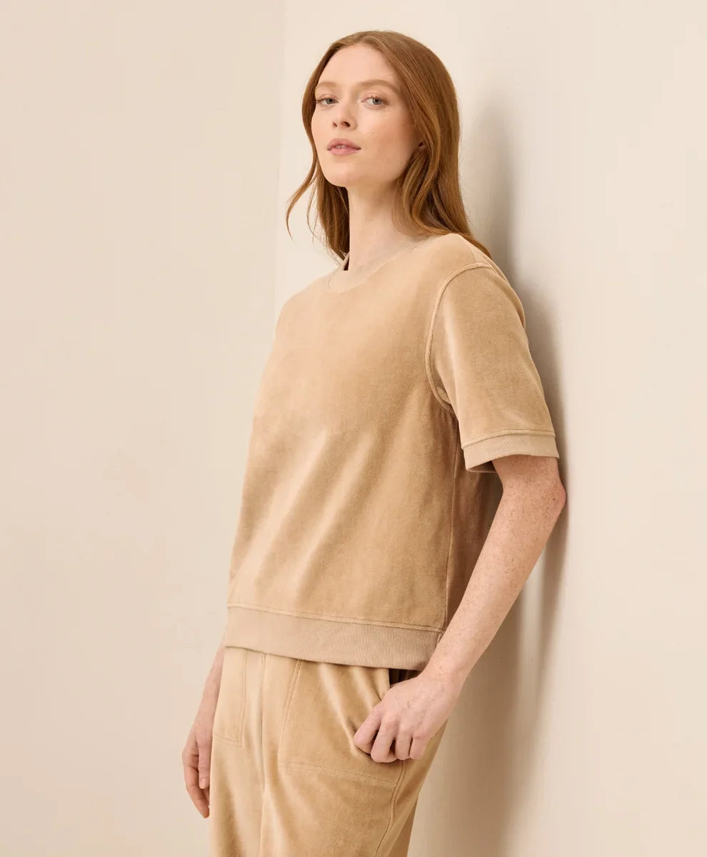 clearance pure velour sweatshirt tee