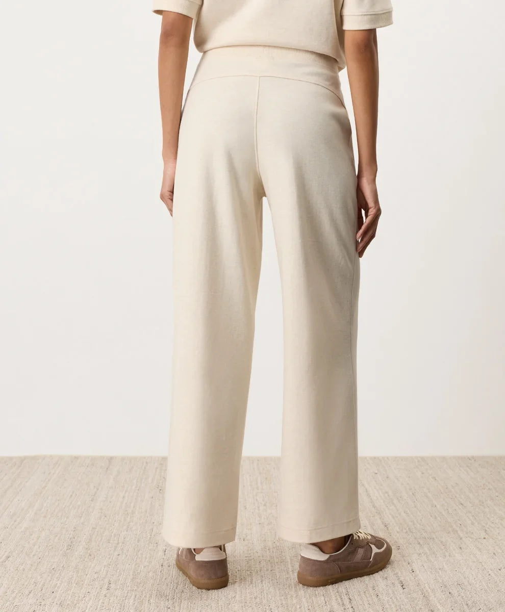 clearance airplane pintuck wide leg pant