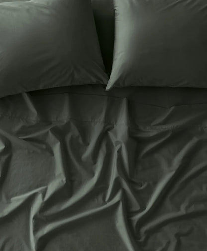 organic cool-air percale fitted sheet