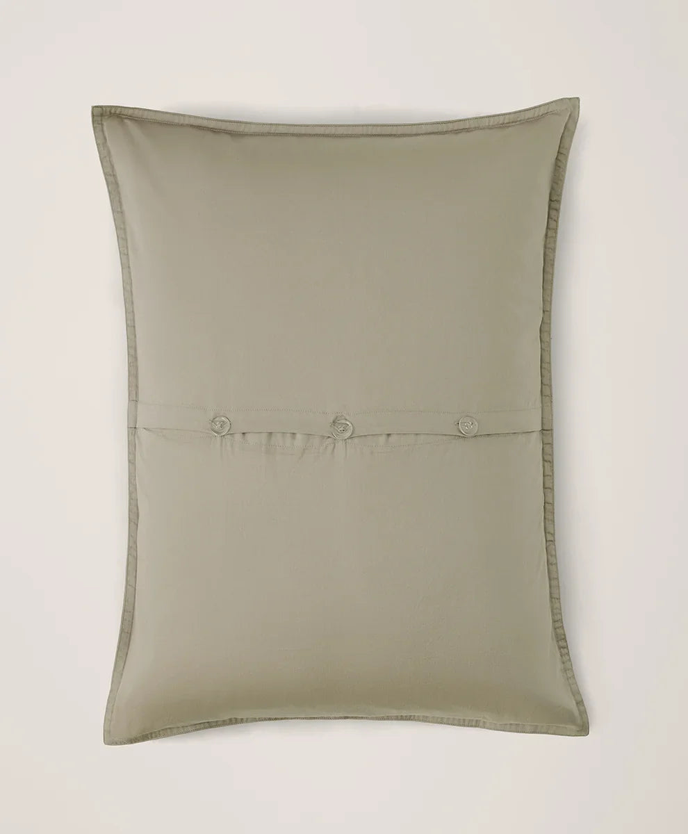 organic room service sateen sham 2-pack
