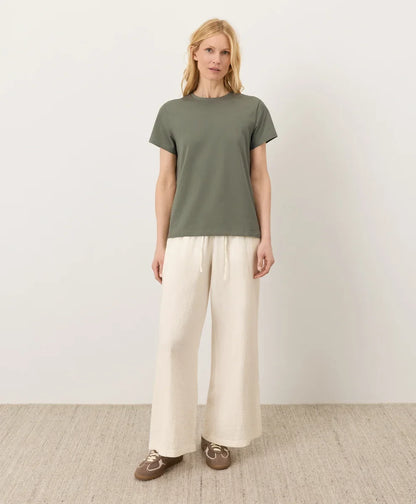 luxe essential crewneck tee