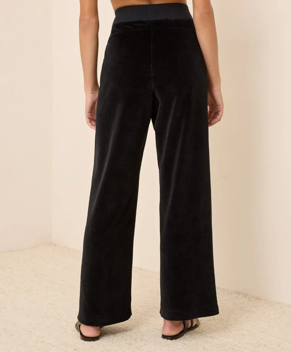 clearance pure velour wide leg pant