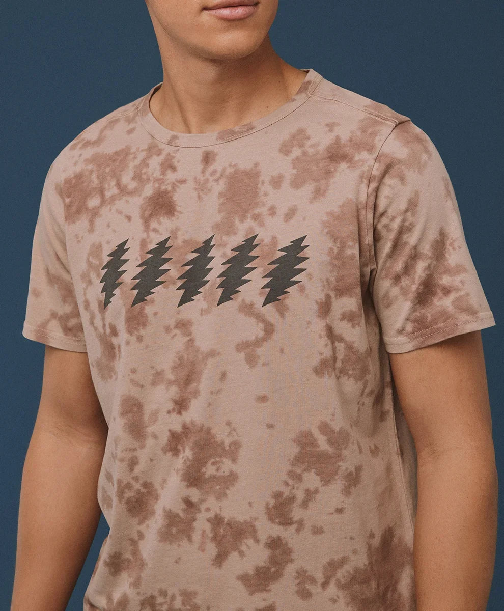 grateful dead x pact graphic tee