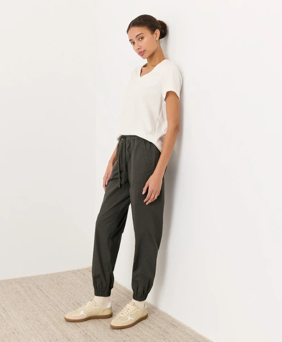 clearance stretch poplin jogger