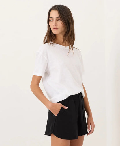clearance featherweight slub relaxed crewneck tee