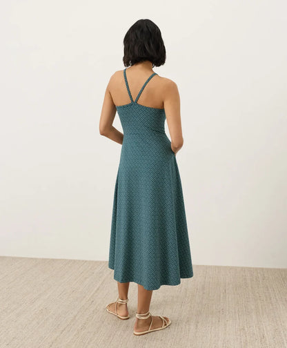 clearance fit & flare midi dress