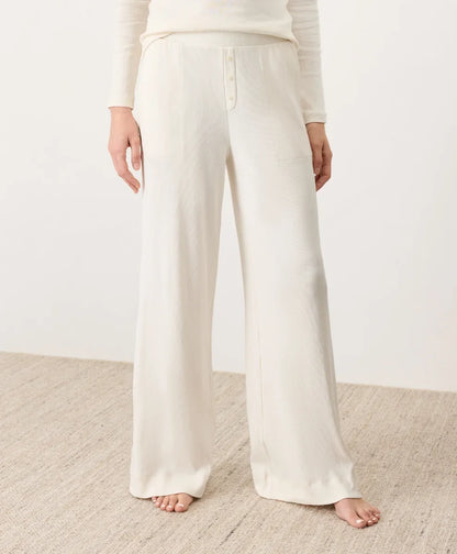 clearance dream rib wide leg lounge pant