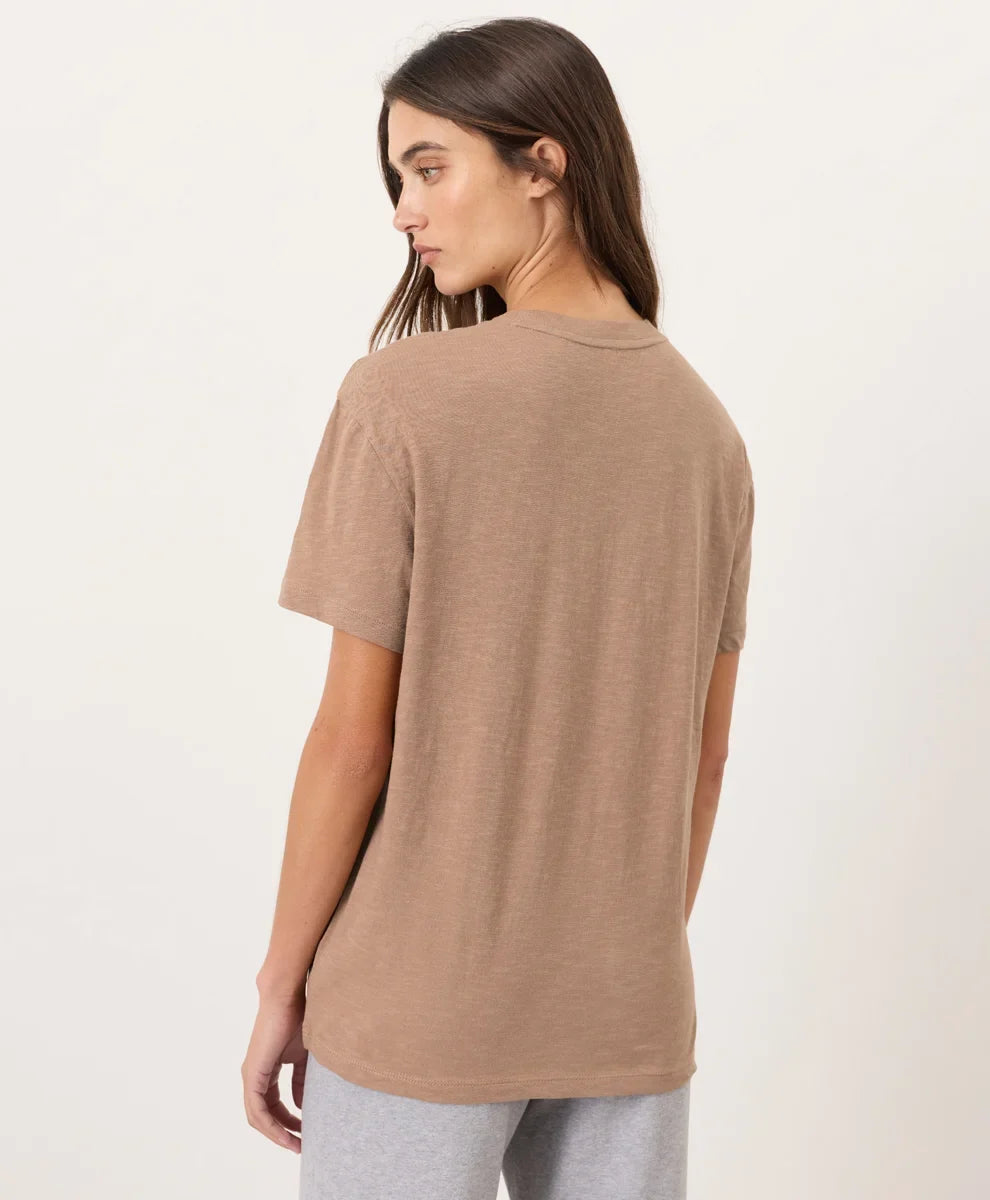 clearance featherweight slub relaxed crewneck tee
