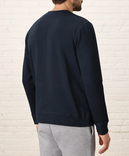 brushed fleece crew sweatshirt
