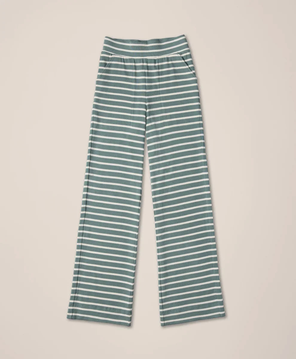clearance easy rib wide leg lounge pant