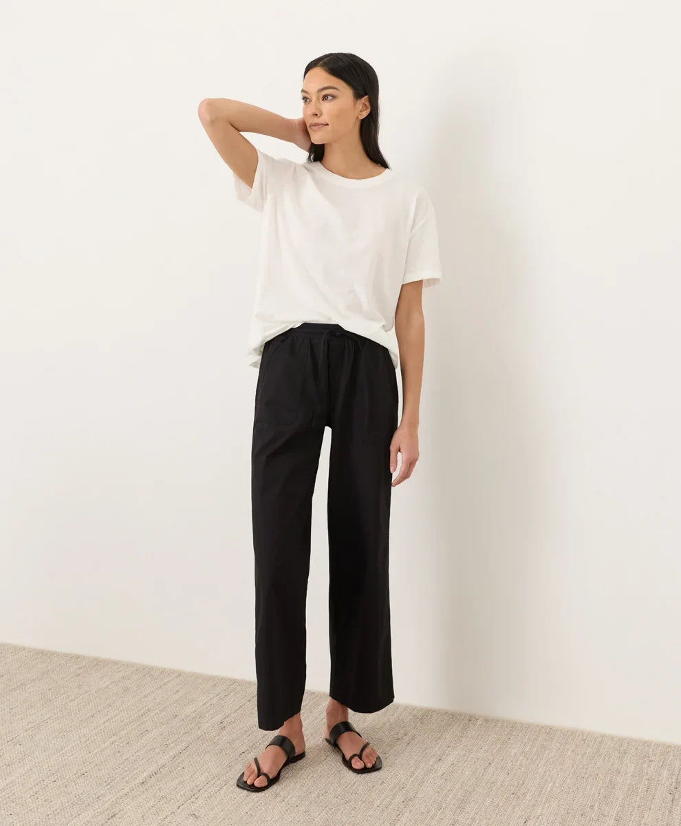clearance featherweight slub relaxed crewneck tee