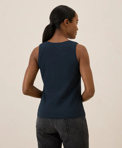 clearance luxe stretch jersey tank