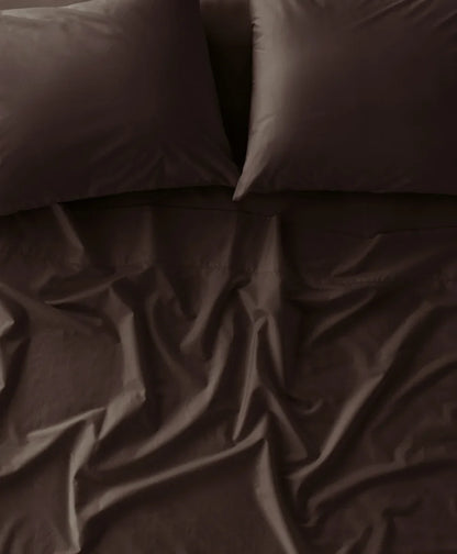 organic cool-air percale sheet set