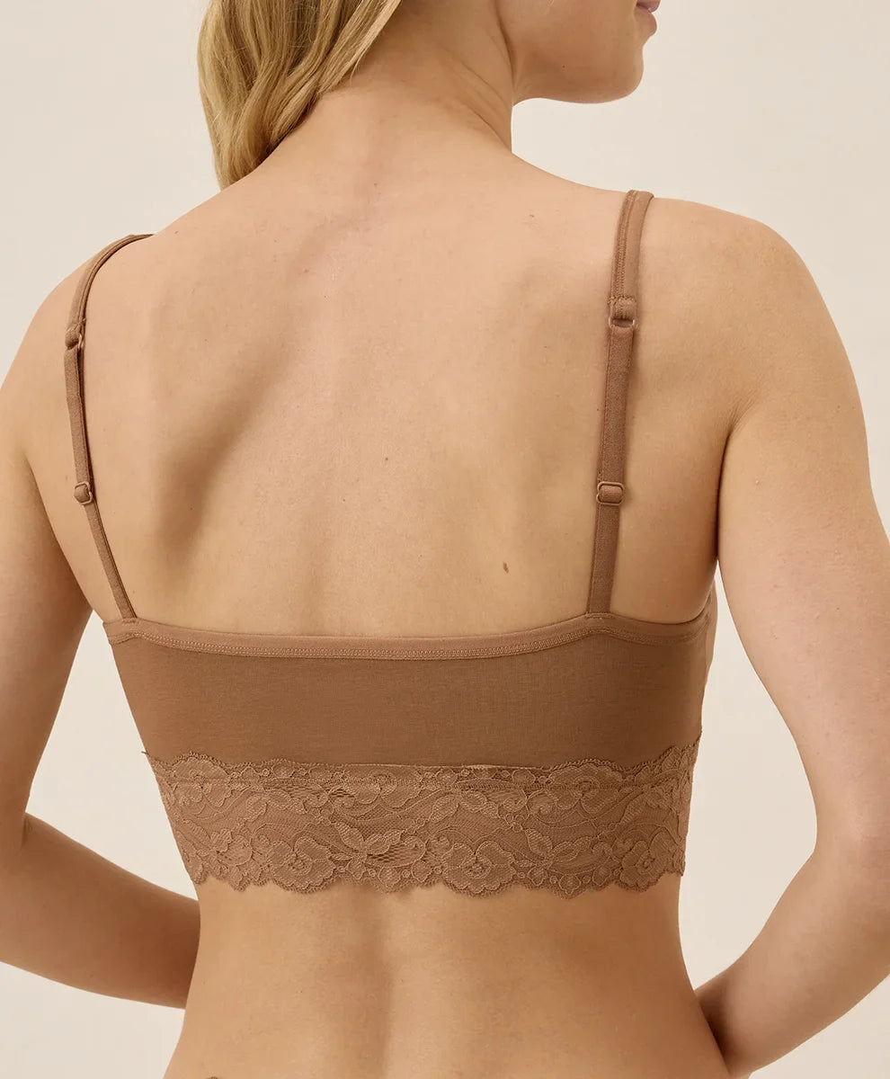 clearance lace smooth cup bralette