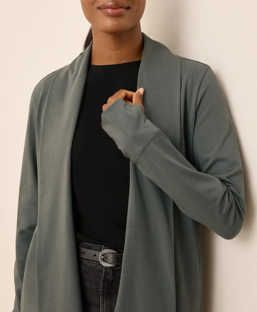 clearance cool stretch swing cardigan