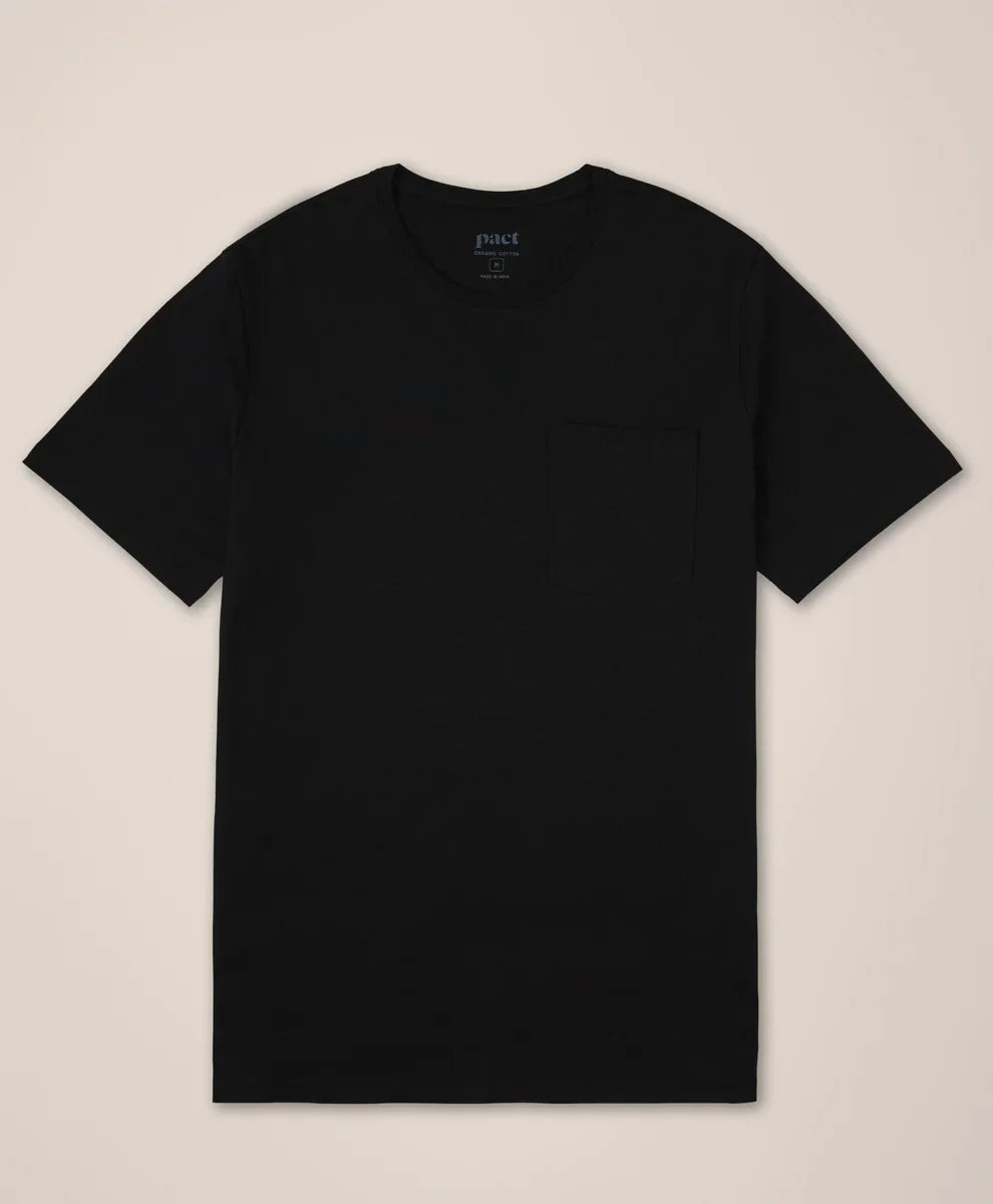 softspun essential pocket crew tee