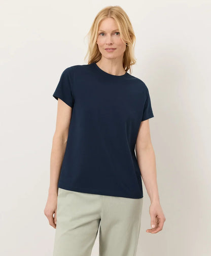 luxe essential crewneck tee