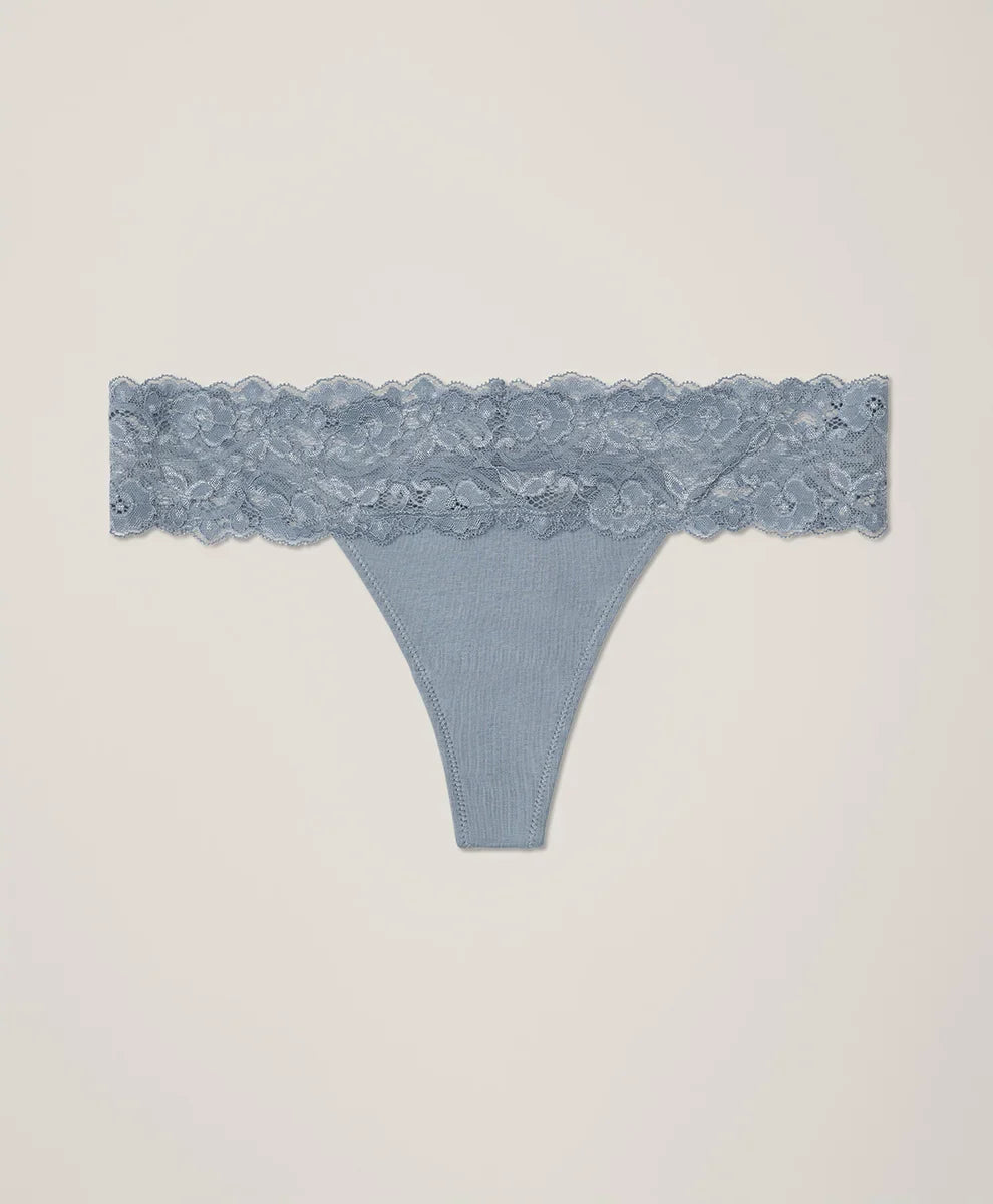 clearance lace waist thong
